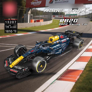 13207 Blocs de construction de modèle de voiture de sport, briques de course en plastique ABS, kit éducatif, <span class=keywords><strong>jouet</strong></span> de puzzle à assembler pour enfants - Product Image 4