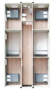 Casa de contenedores de acero expandible de 20 pies/40 pies ecológica, contemporánea, insonorizada, aislada, ahorro de energía, duradera a largo plazo - Product Image 5