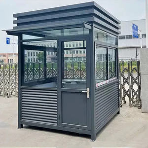 Cho trạm kiểm soát cơ sở watchtowerborder an ninh kết cấu thép kiểm tra xe an ninh bài thép cấu trúc - Product Image 5