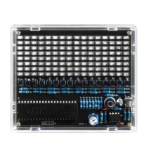 OKYN-Y2301 LED Melody Spectrum Rhythm Light Display <b>DIY</b> <b>Kit</b> Sound Control Pickup Electronic Fabrication Soldering Practice - Product Image 1