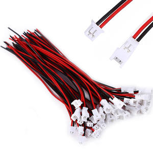 1.25 Mm JST 2 Pin Steker Konektor Pria dan Wanita Listrik Mikro dengan Kabel Kawat Harness Kabel - Product Image 1