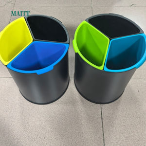 <span class=keywords><strong>Cubo</strong></span> de <span class=keywords><strong>basura</strong></span> personalizado de 3 <span class=keywords><strong>compartimentos</strong></span>, contenedor de <span class=keywords><strong>basura</strong></span> de <span class=keywords><strong>reciclaje</strong></span>, <span class=keywords><strong>cubo</strong></span> de <span class=keywords><strong>basura</strong></span> de <span class=keywords><strong>reciclaje</strong></span> de 3 particiones - Product Image 1