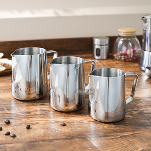 Highwin sắc nét vòi pha cà phê nghệ thuật <span class=keywords><strong>Pitcher</strong></span> Barista sữa Jug cup thép không gỉ sữa bọt <span class=keywords><strong>Pitcher</strong></span> - Product Image 2