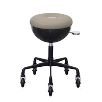 Chaise de Barbier Moderne Haut de Gamme Tendance et Populaire pour Salon, Réglable, Pivotante, en Acier Inoxydable, avec Pompe Hydraulique et Base 5 Étoiles