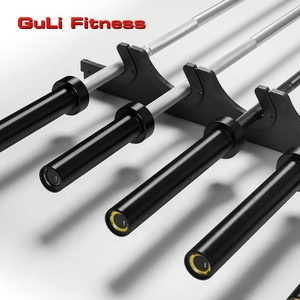 Guli Fitness-estante de almacenamiento para Mancuernas, equipamiento de gimnasio montado en la pared, Vertical, barras de entrenamiento OB86/72/47, 8 Uds. - Product Image 4