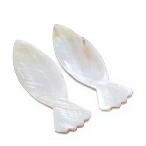 Cuillère de luxe en nacre pour yaourt, dessert et service de caviar, expérience culinaire élégante en provenance du Vietnam - Product Image 1