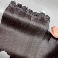 Paquetes de Cabello Humano Virgen Vietnamita Crudo SDD de 100g, Extensiones de Cabello Rizado Pixie de Doble Trama al por Mayor con Cutícula Alineada