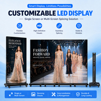 Affichage LED BESTAR 80 pouces P1.86 sans cadre 4K HDR, affichage numérique intérieur/extérieur, publicité commerciale, raccordement sans soudure