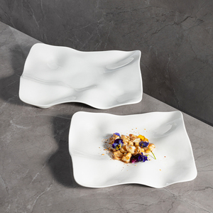 Innovador Nuevo Producto Villa Moderna Ideas de Lujo 2024 Suministro de Restaurante Creativo Platos <span class=keywords><strong>Japoneses</strong></span> Placa Rectangular - Product Image 2