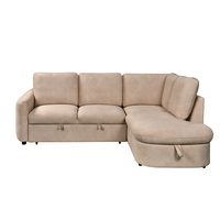 Canapé-lit de style européen moderne OEM, écologique, avec rembourrage en éponge, design peu encombrant pour ensemble de canapés et meubles.