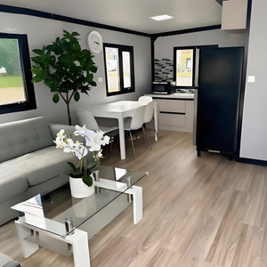 Casa Contenedor de Estructura de Acero Expandible de Doble Ala Personalizable, Hogar Móvil Plegable, Prefabricado Portátil de Montaje Rápido - Product Image 3