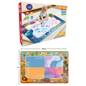 Animal sauvage magique eau toile préscolaire enfants éducation dessin jouets écriture Doodle tapis à vendre - Product Image 5
