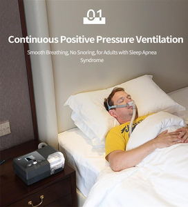 Equipo Médico BMC para Uso Doméstico, Dispositivos CPAP para la Apnea del Sueño y los Ronquidos con Mascarilla CPAP y Humidificador para Mejorar el Sueño - Product Image 5
