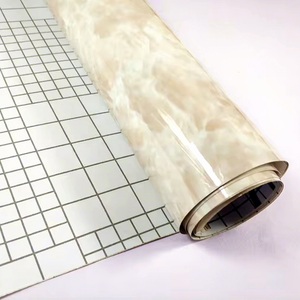 Pellicola Adesiva in Vinile Effetto Marmo Personalizzabile con Opzione Opaca/Lucida per Rinnovare Superfici Fai-da-Te - Product Image 1