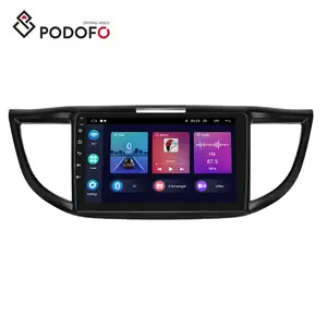 Podofo 9 "2Din Radio mobil Android 13, 2 + 32G Stereo mobil untuk Honda CRV 2012-2014 Auto GPS WIFI BT HIFI Audio FM RDS