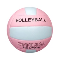 Pabrik grosir lembut PVC/TPU kulit sintetis ukuran 5 mesin voli dijahit kampus pelatihan bola voli pantai