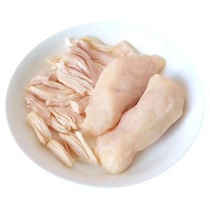 Pechuga de Pollo Entera Natural 40g, <span class=keywords><strong>Snacks</strong></span> para Mascotas Cocidos al Vapor para Perros y Gatos, Sabor a Hierba Gatera, Leche de Cordero, Aceite de Pescado, Comida para Gatos - Product Image 3