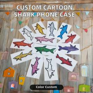 Pegatina de PVC 3D Personalizada al por Mayor con Diseño de Tiburón Paul, Resistente al Agua, Impresa con UV, Estilo Anime, Vinilo Decorativo para Mascotas, Hogar o Coche - Product Image 3