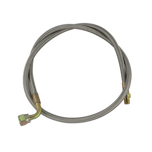 สายส่งน้ำมันเชื้อเพลิง Poyracing ขนาด 1/8 นิ้ว สายถักสแตนเลส อุปกรณ์เสริมเทอร์โบชาร์จเจอร์ T3 T4 - Product Image 5