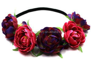 Diadema <span class=keywords><strong>de</strong></span> <span class=keywords><strong>Flores</strong></span> <span class=keywords><strong>de</strong></span> Moda <span class=keywords><strong>para</strong></span> <span class=keywords><strong>Niñas</strong></span>/Banda <span class=keywords><strong>de</strong></span> Pelo con <span class=keywords><strong>Flores</strong></span> <span class=keywords><strong>de</strong></span> Rosa Hawaiana Artificiales/Guirnalda <span class=keywords><strong>de</strong></span> <span class=keywords><strong>Flores</strong></span> <span class=keywords><strong>para</strong></span> Boda - Product Image 4