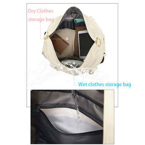 Sac de sport de voyage à grande capacité, imperméable, tendance, personnalisé, avec port de charge USB - Product Image 3