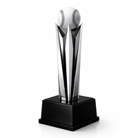Trophée de baseball classique WeiVista, prix moderne en résine pour les compétitions de ligue