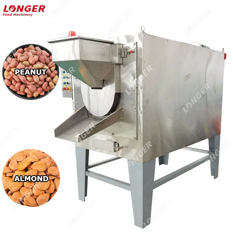 High Quality Commercial Industrial Roasting Peanut Machine Groundnut Roaster Machine Cooling Equipment Price For Sale