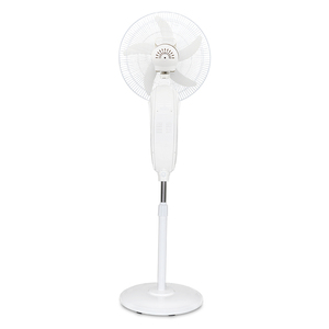 Ventilateur de recharge alimenté de 16 pouces ventilateur solaire avec panneau solaire rechargeable ventilateur solaire 12v cc - Product Image 2
