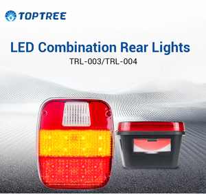 Chất lượng cao 10-30V/12V/24V LED Red ambere Trailer xe tải dừng lần lượt phía sau đảo ngược kết hợp đuôi ánh sáng cho Ford VW chòm sao - Product Image 2