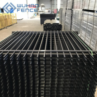 Panel Pagar Rumah 6X8, Besi Hitam, Model Picket, Plat Pagar Besi Tempa