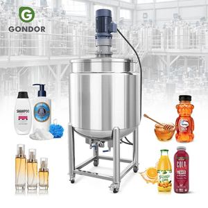 Custom Small Products Stainless Steel Heating Heater Dishwashing Liquid Cleaning Machine Mixing Tank for Beverage - Product Image 1