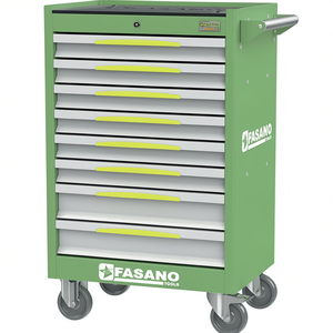 Fasano <b>Tools</b> 8 Drawer <b>Tool</b> <b>Cabinet</b> Rolling Steel Garage <b>Storage</b> Organizer for Auto Repair - Product Image 2