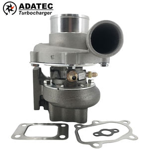 GEN <span class=keywords><strong>2</strong></span> charger Turbocharger T25-5bolts 0.64AR 816365-5001S 54mm roda Billet keramik bantalan bola dengan Wastegate Supercharger - Product Image 3