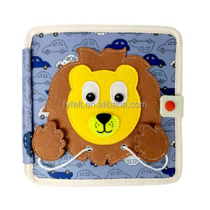 كتاب عالي الجودة للأنشطة المشغولة للأطفال الصغار ، لعبة تعليمية حسية للأطفال في مرحلة ما قبل المدرسة ، هدية للأطفال الصغار - Product Image 1