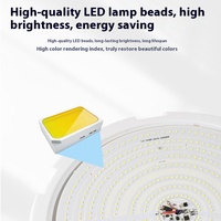 Lampe de plafond LED d'intérieur à énergie solaire, étanche IP65, pour maison, balcon, salon – Nouveauté très demandée