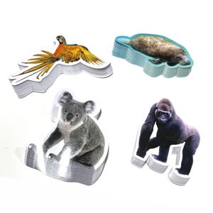 カスタム印刷防水PVCビニールステッカー粘着ラベルロゴデザインUVプルーフダイカットステッカーを作る - Product Image 5