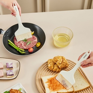Pinceau de cuisson en silicone pour barbecue, absorption d'huile à haute température, brosse à pâtisserie pour la cuisine - Product Image 4
