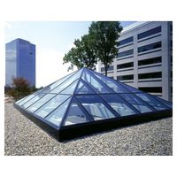 Toit de dôme en verre de fibre de verre de structure métallique de lucarne de bâtiments d'église de cadre de l'espace de Prima avec le coût bas