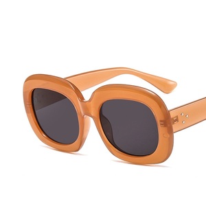 Fashionable Oval Retro Custom <b>Sunglasses</b> Women's Street Photography Uv Resistant <b>Sunglasses</b> - Product Image 6