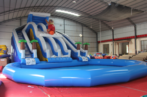 <span class=keywords><strong>Piscine</strong></span> <span class=keywords><strong>hors</strong></span> <span class=keywords><strong>sol</strong></span> <span class=keywords><strong>gonflable</strong></span> de parc de glissière d'eau avec la glissière d'eau - Product Image 2