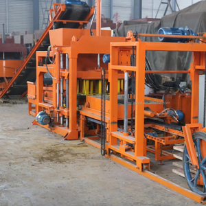 Machine de fabrication de blocs de béton hydraulique semi-automatique QT4-20/Prix de la machine de fabrication de briques <span class=keywords><strong>Tunisie</strong></span>/Machine de moulage de blocs Nigéria - Product Image 1