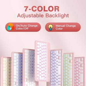 कीबोर्ड पेंसिल धारक के साथ बहु रंग आईपैड मिनी 6/7 <span class=keywords><strong>8</strong></span>.3 इंच सामान्य टैबलेट केस - Product Image 3