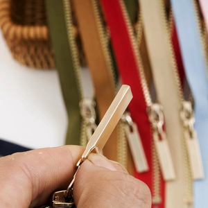 Customized Brass Zipper Single Closed Zinc Alloy Slider Metal Zipper Silver Tooth Copper Zippers For Jeans Shoes Bags - Product Image 3