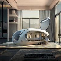 Capsule spatiale modulaire en acier durable et efficace, maison préfabriquée pour usage domestique, bureau, appartement, atelier, salle de sport