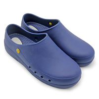 Antibactérien unisexe de chaussure d'infirmière de sabot d'opération de chaussure médicale conductrice pour le laboratoire d'hôpital de salle d'opération