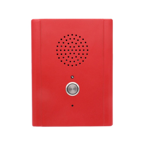 <span class=keywords><strong>Téléphone</strong></span> d'urgence VoIP à un bouton avec boîtier métallique rouge – Appel au <span class=keywords><strong>911</strong></span> - Product Image 4