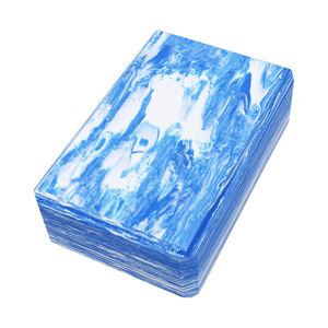 Ladyglow sinh thái thân thiện bán buôn tùy chỉnh mô hình mật độ cao dày Marbling bọt tập thể dục phòng tập thể dục EVA Yoga khối - Product Image 6
