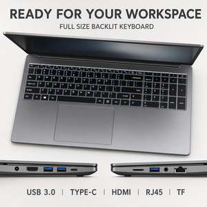 2026 New OEM 15.6 Inch Business Laptop Intel Core i7 9750H 8GB 16GB DDR4 128GB 256GB <b>512GB</b> 1TB <b>SSD</b> FHD Wholesale Notebook - Product Image 3