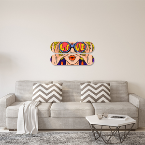 Tùy Chỉnh In Tường Hiển Thị Acrylic Ván Lướt Sóng Skateboard Trang Trí Nghệ Thuật Acrylic Skate Tường Nghệ Thuật - Product Image 2