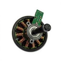 Moteur CC sans balais à rotor externe intégré BL6121W 11.1V CW CCW 2230RPM 80mNm pour ventilateur de refroidissement, serveur, automobile, CVC
